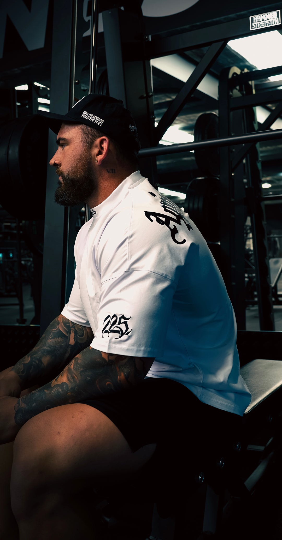 White 225 Oversized